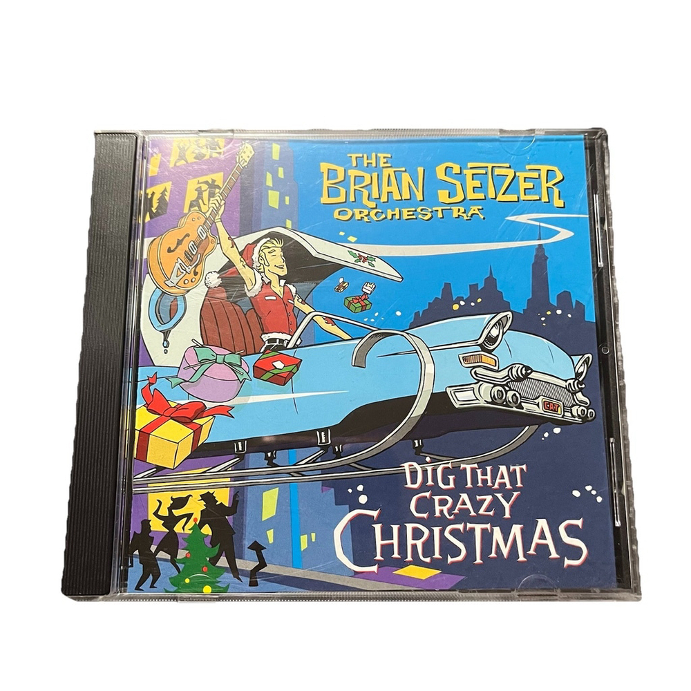 Dig That Crazy Christmas - Music CD -Brian Setzer Orchestra Preowned With Insert